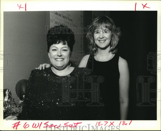 1994 Press Photo Renee Goldstein, Judy Lieberman attending the Angel Ball - Historic Images