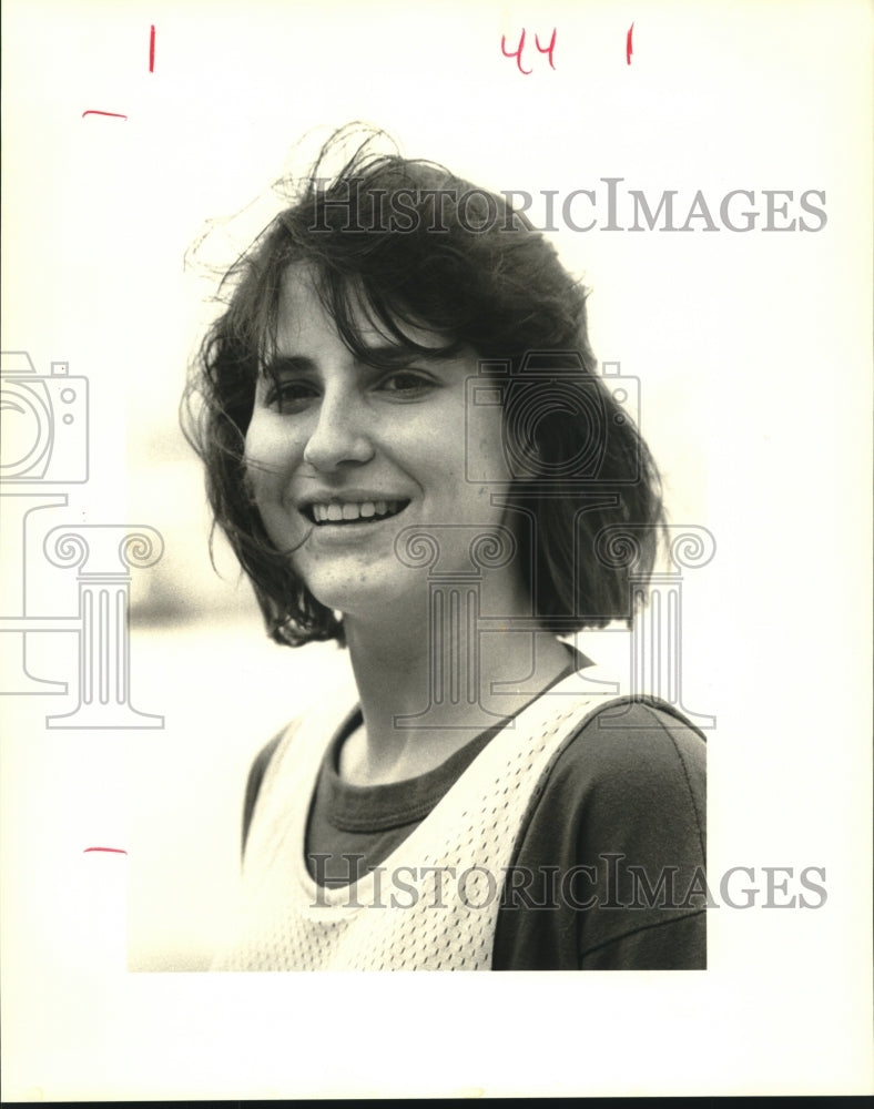 1989 Press Photo East Jefferson basketball player Michelle Glynn - Historic Images