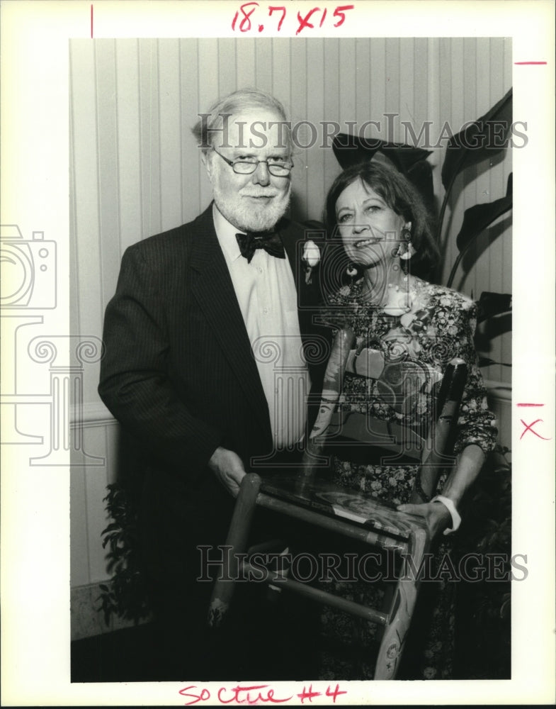 1994 Press Photo Frank Grass and Jean Pichotta, Mayor&#39;s Arts Award - nob21531 - Historic Images