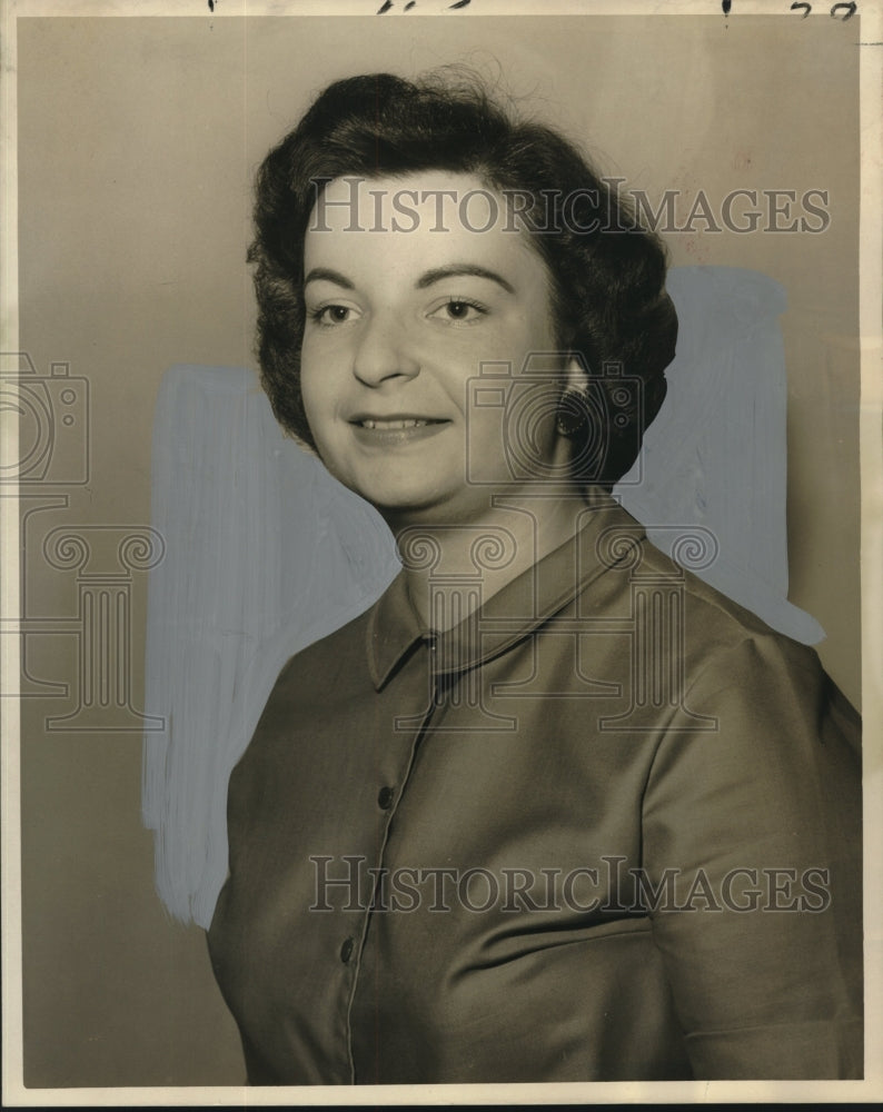 1960 Press Photo Miss Shirley Goldberg to give recital at Rayne Methodist Church-Historic Images