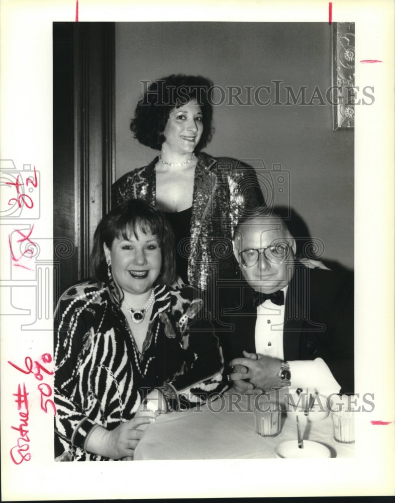 1992 Press Photo New Orleans attendees at the Angel Ball - Historic Images