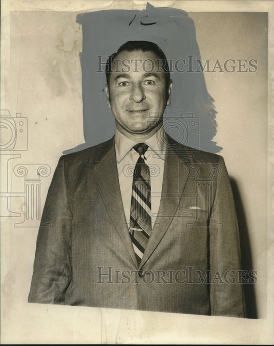 1969 Press Photo Earle M. Goldie National Health Agencies Chairman - Louisiana - Historic Images