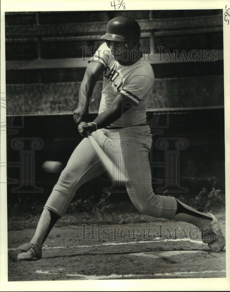 1979 Press Photo Baseball Player Terrance Green at Bat - nob21649 - Historic Images