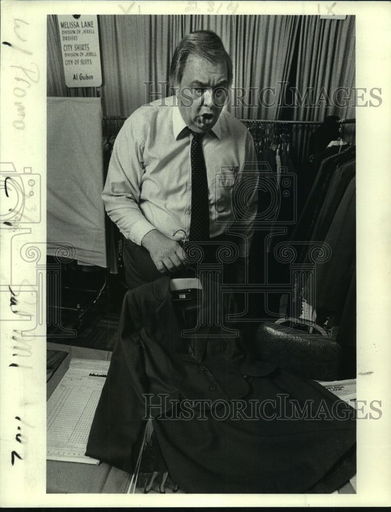 1983 Press Photo Businessman Salesman Al Gubin - nob21681 - Historic Images