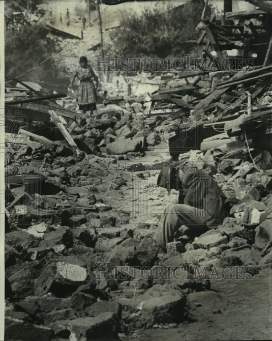 1976 Press Photo Guatemala suffer from the effects of the earthquake - Historic Images