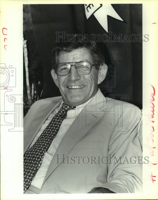 1992 Press Photo Paul Guidry, Argentina Venezuela Trade Mission - Historic Images