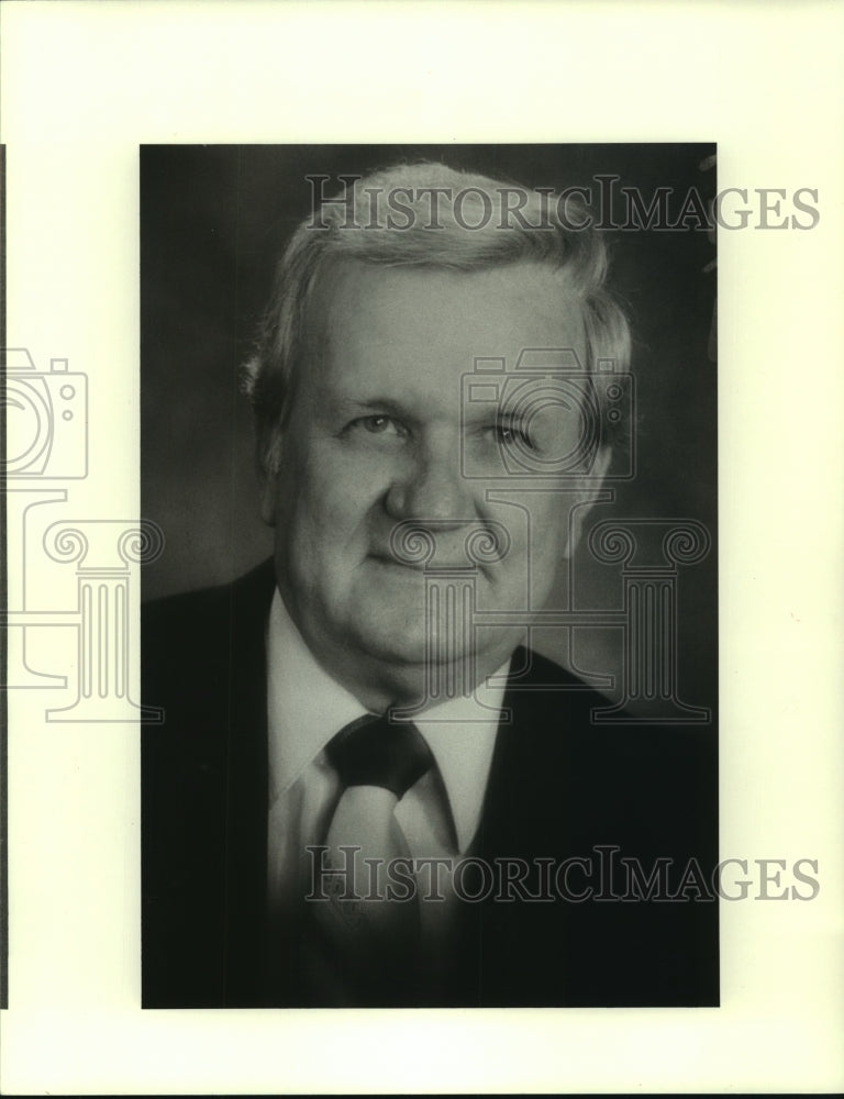 1983 Press Photo US Politics - Alvin W. Buddy Guillot, Police Jury Candidate - Historic Images