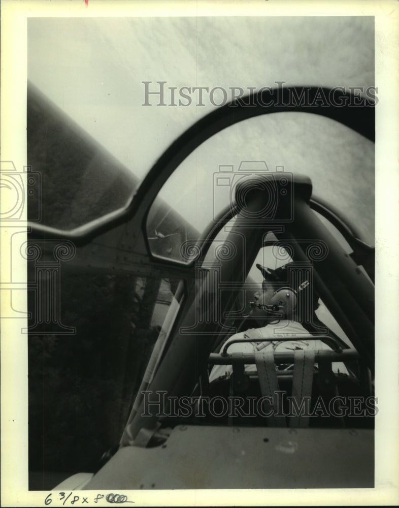 1989 Press Photo Gulf Coast Air Show and Aircraft Exhibit near Pearlington - Historic Images