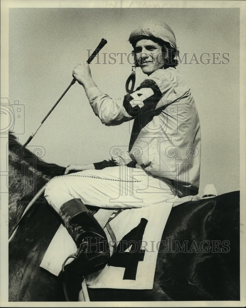 1978 Press Photo Alonzo Guajardo, Jockey - nob22075 - Historic Images