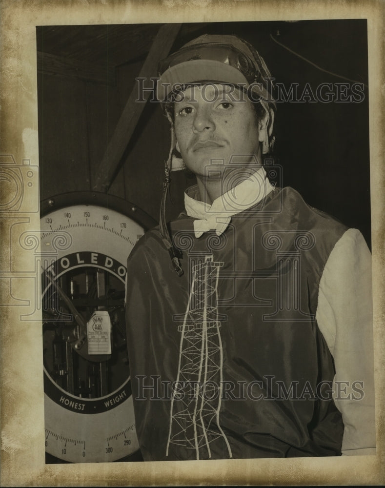 1980 Press Photo Alonzo Guajardo, Jockey - nob22078 - Historic Images