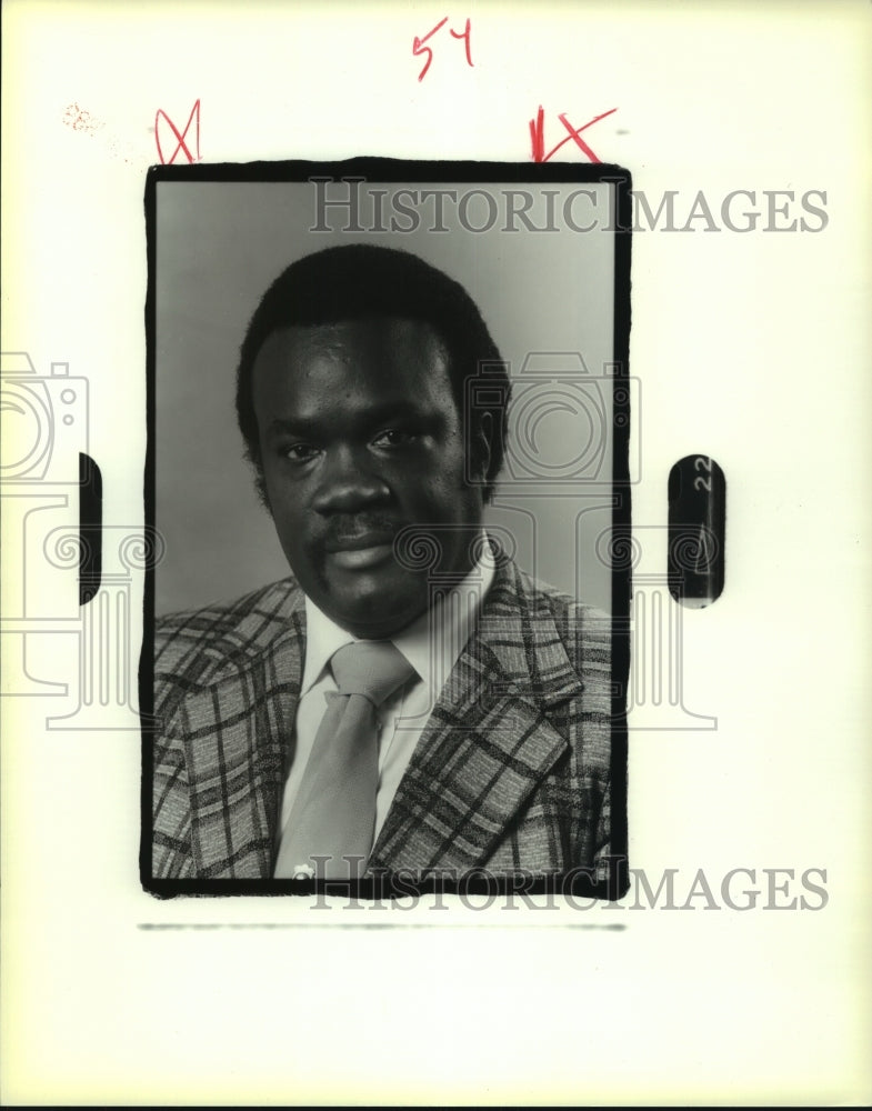 1989 Press Photo Glen Green, running for Westwego Alderman-at-large position. - Historic Images