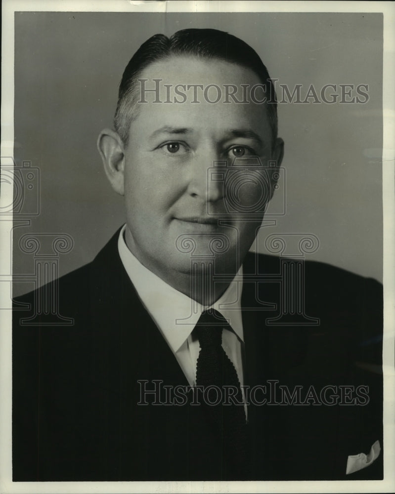 1961 Press Photo John Green, Senior Vice President of Texaco. - nob22164 - Historic Images