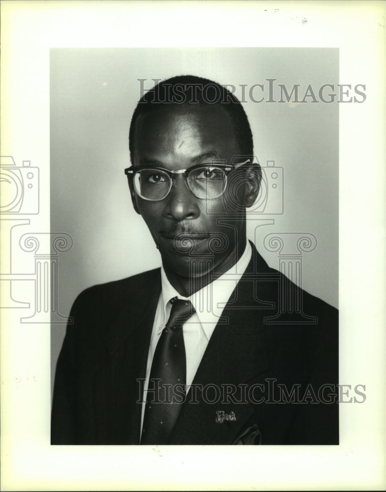 1993 Press Photo Harold Green, a candidate state representative for District. - Historic Images