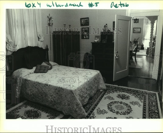 1991 Press Photo Lionel Green's bedroom leading to the dining room. - nob22249 - Historic Images