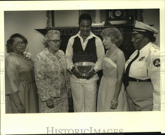 1980 Press Photo Gloria Roberts, Thelma Deano, Murphey Green, Trudy Burkart. - Historic Images