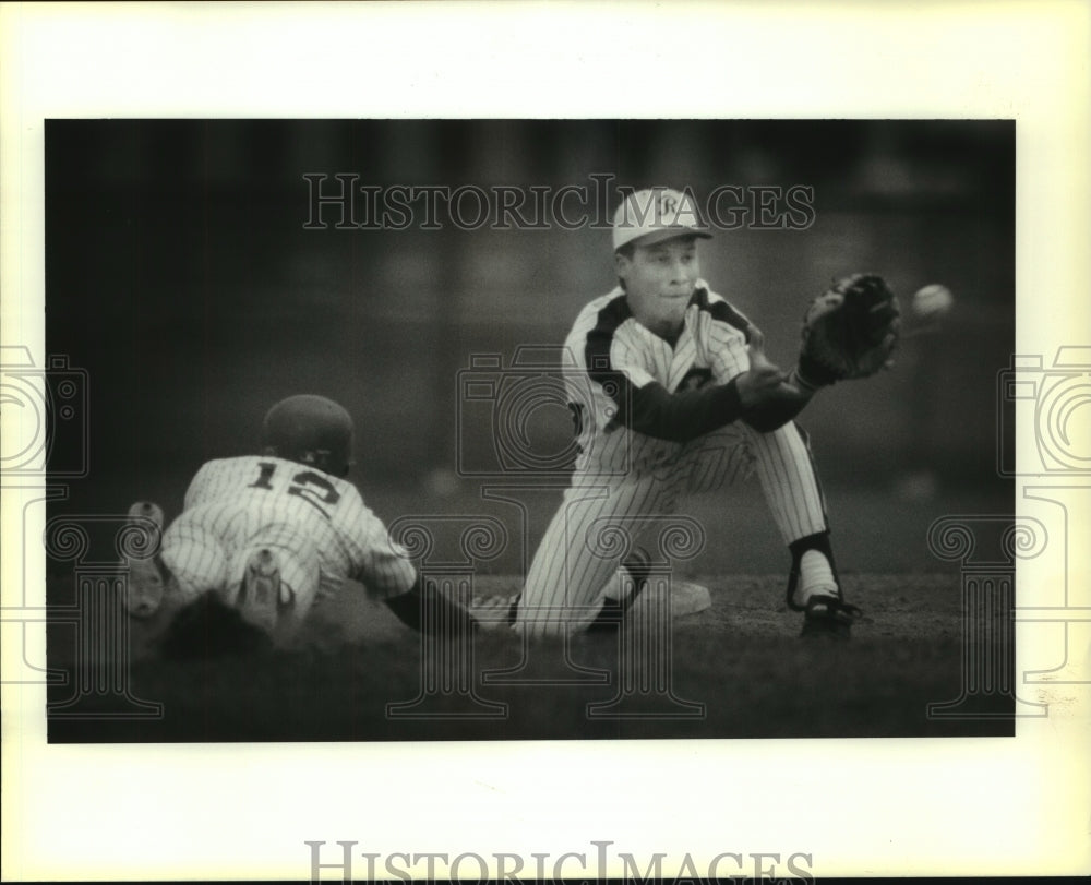 1991 Press Photo Rummel versus Jesuit baseball game - nob22407 - Historic Images