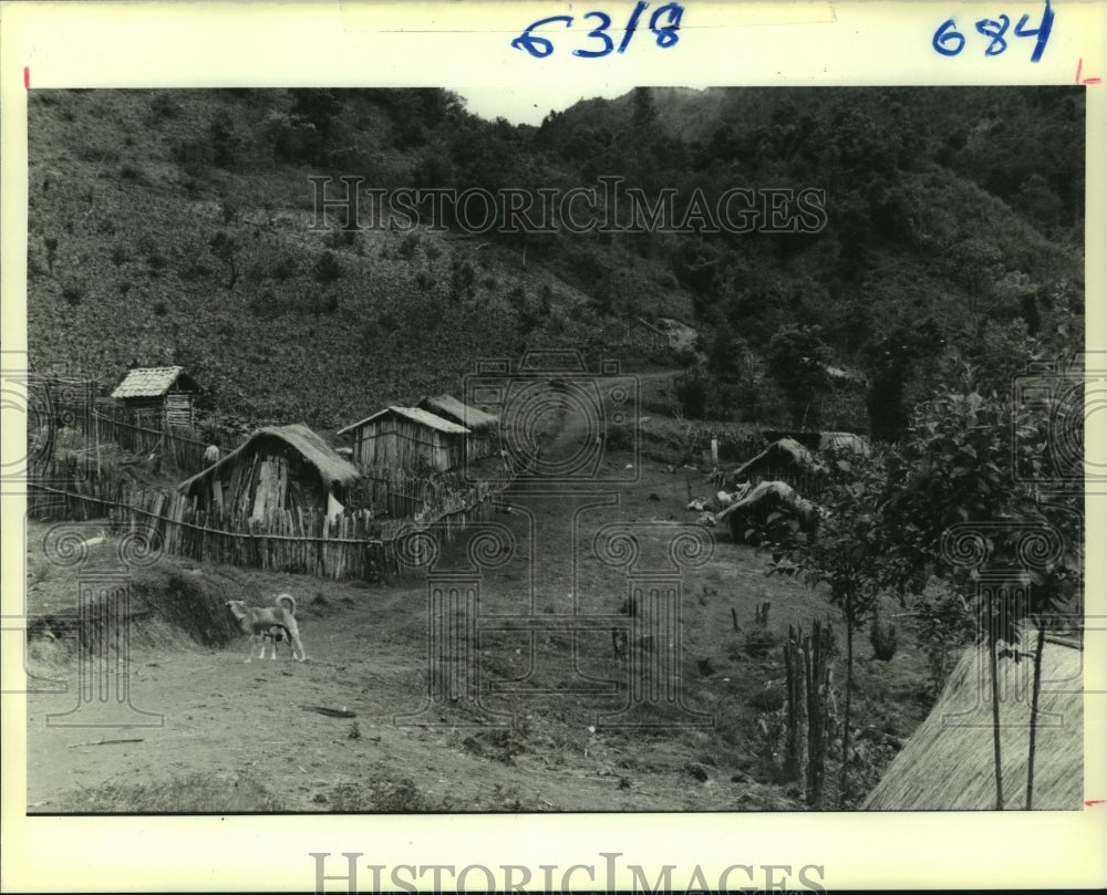 1989 Press Photo Rural life in Guatemala - Historic Images