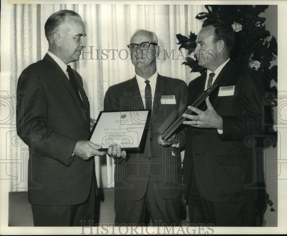 1968 Press Photo LSU Foundation Meeting at the International House - nob22495 - Historic Images