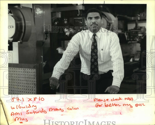 1992 Press Photo David Guidry, local Louisiana business owner - nob22580 - Historic Images