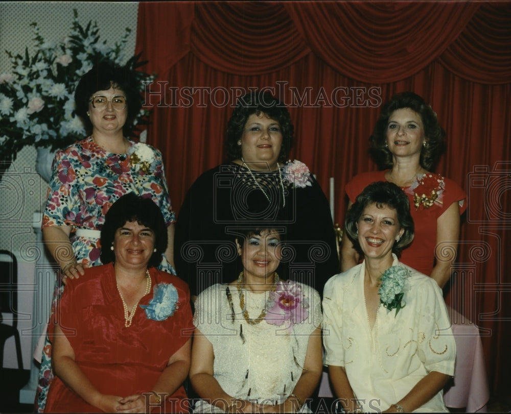 1989 Press Photo Greater New Orleans Mothers of Twins Club Officers Elected - Historic Images