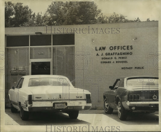 1969 A. J. Graffagnino, Director of Commercial Bank Metairie, La - Historic Images