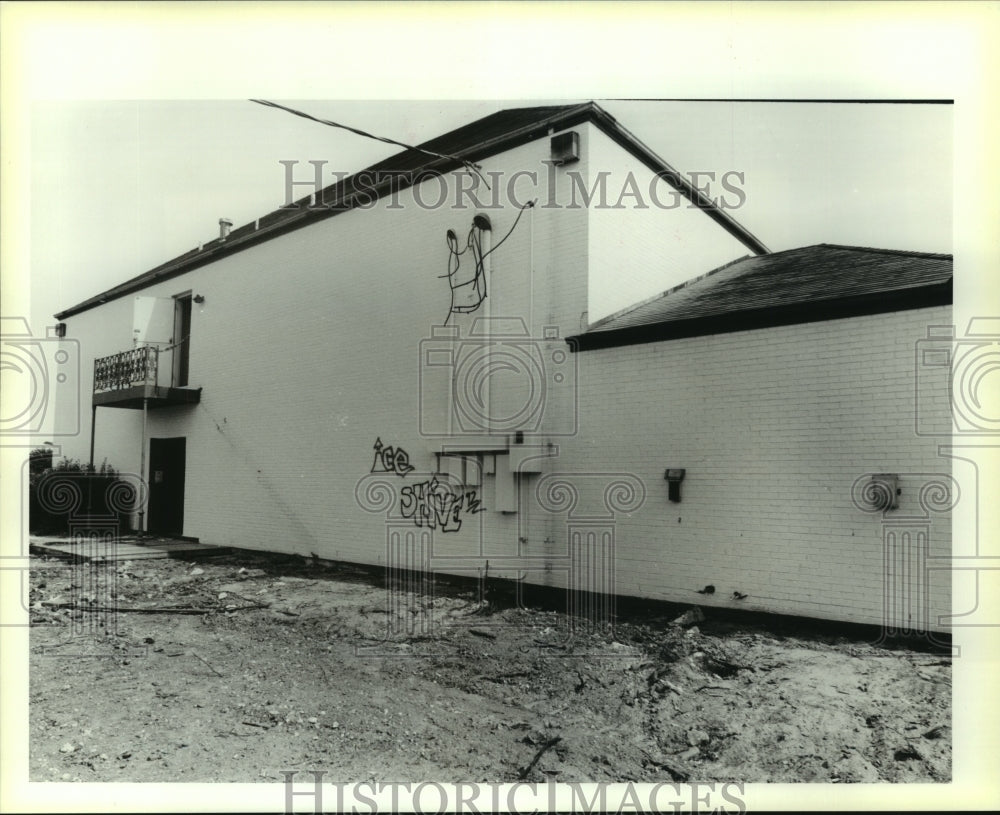 1992 Press Photo St. Bernard police making arrests for the graffiti - Historic Images