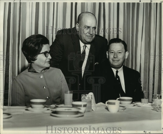 1967 Press Photo Horace D. Godfrey, Agricultural meeting, Jung Hotel - Historic Images