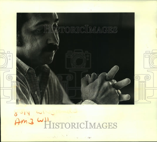1984 Press Photo Mayor Wayne Guidry defeated by Thomas Marullo in election - Historic Images