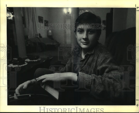 1992 Press Photo Presidential Scholar senior Joseph Graves - Historic Images