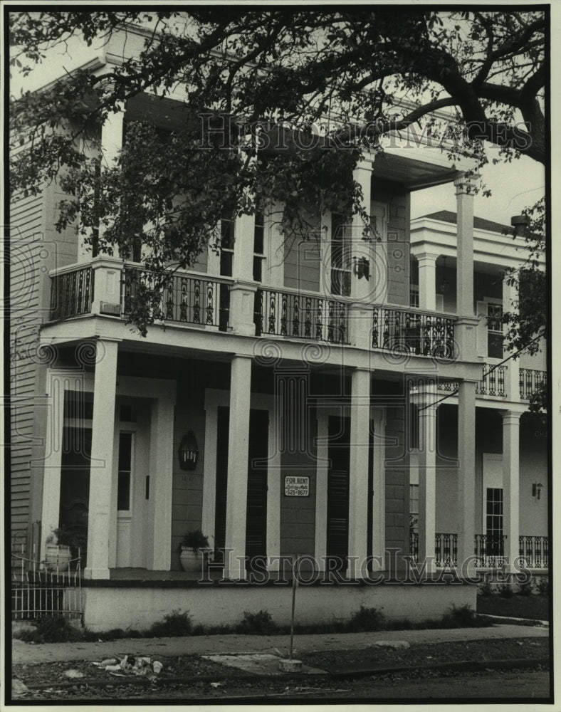 1983 Press Photo Restored apartment house at 1265 Esplanade Avenue - nob23068 - Historic Images