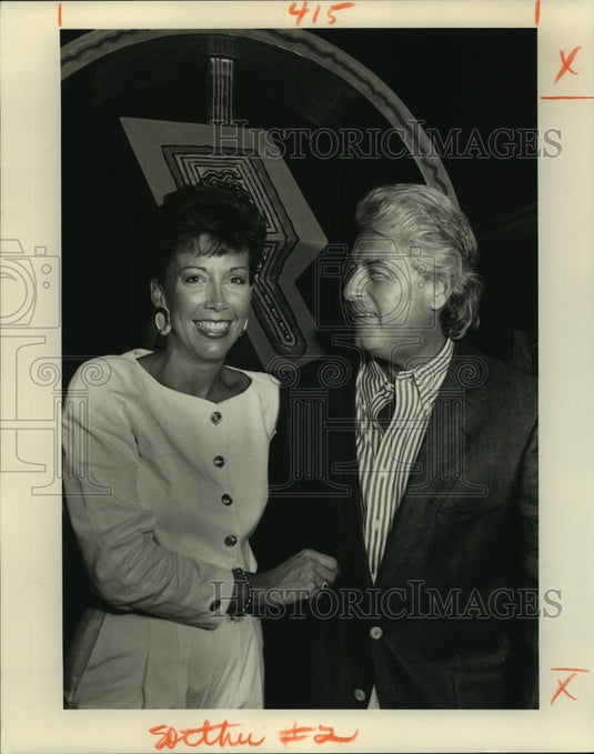 1991 Press Photo Becky & Warren Gottsegen of the N.O. AIDS Task Force Fundraiser - Historic Images