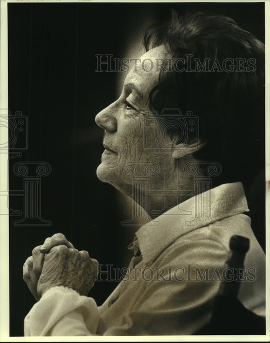 1980 Press Photo Leila Haller - nob23292 - Historic Images