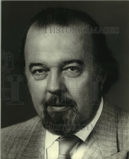 1987 Press Photo Sir Peter Hall, Theater Director - nob23308 - Historic Images