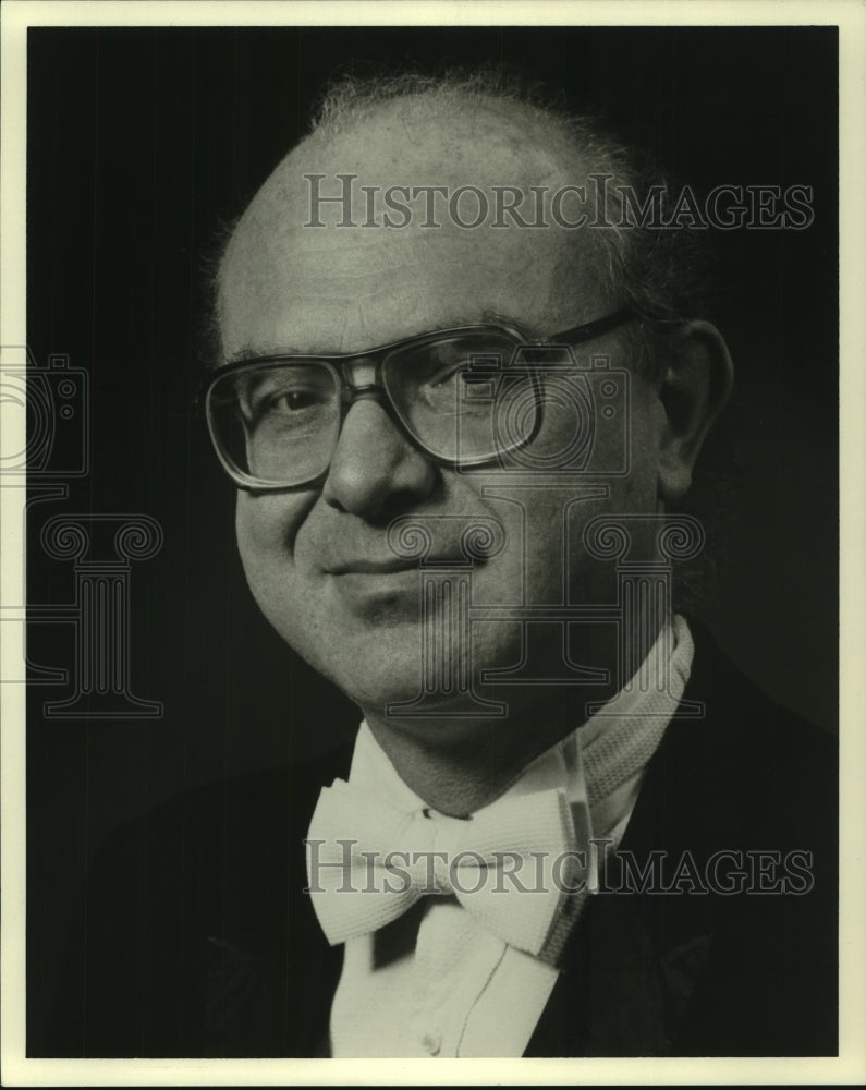 1989 Press Photo Musician - Pianist Milton Hallman - Historic Images