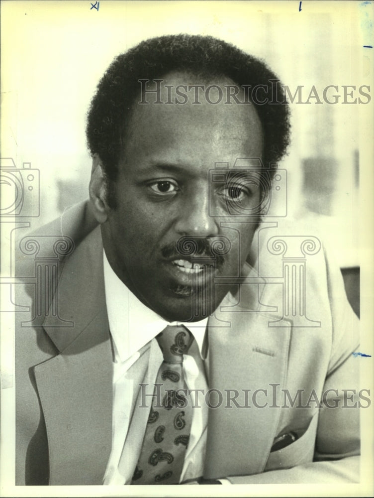 1989 Press Photo Cleveland Hammonds Jr., raised in Illinois - Historic Images