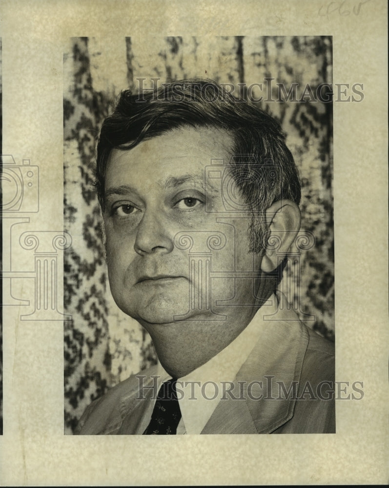 1977 Press Photo Dr. Joseph T. Hamrick, Interim Director of City Health Dept. - Historic Images
