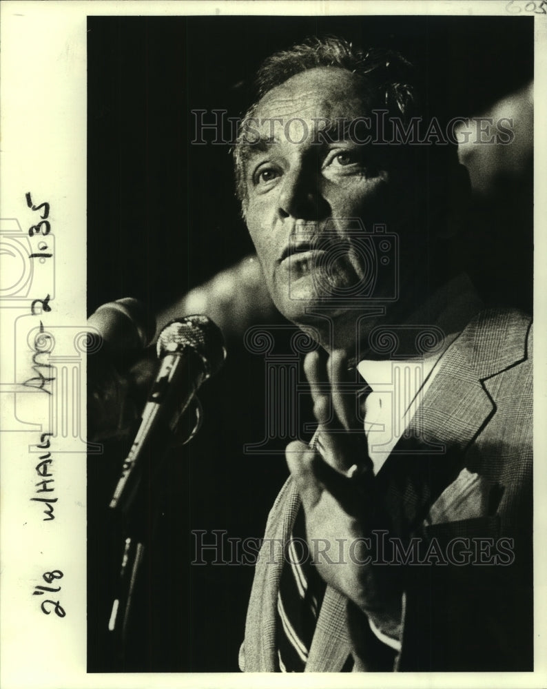 1981 Press Photo Alexander Haig, United States Secretary of State - nob23522 - Historic Images