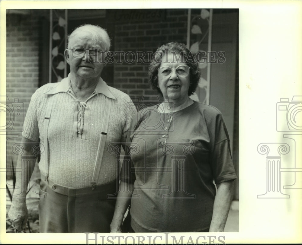 1991 Press Photo Karl and Frances Gottfried - Historic Images