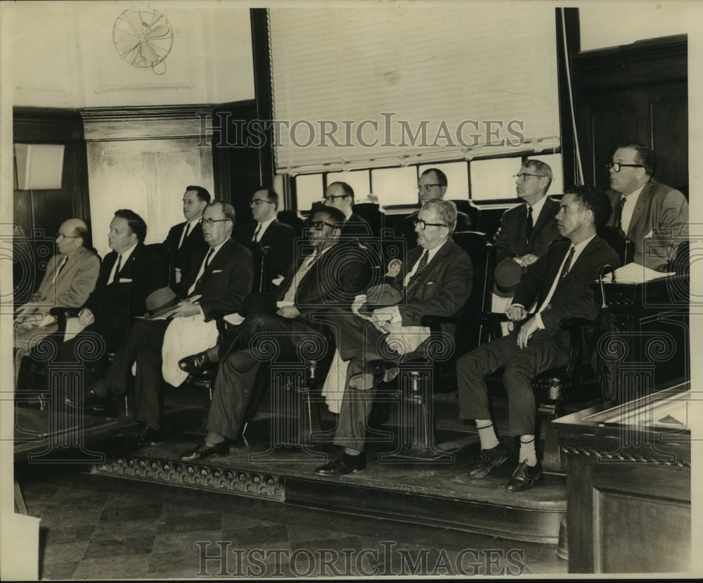 1964 Press Photo New Grand Jury at Police Headquarters - nob23765 - Historic Images