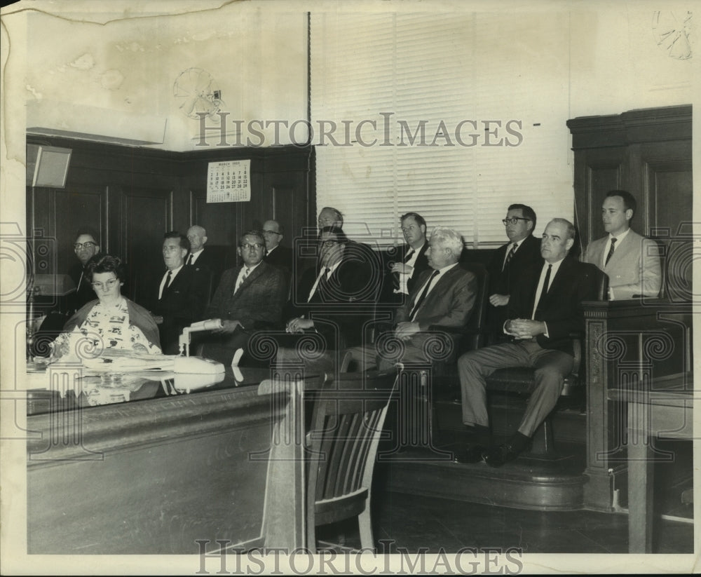 1969 New Orleans Parish Grand Jury members - Historic Images