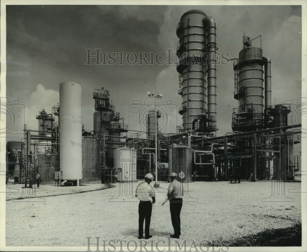 1972 Press Photo St. James Parish Gulf Oil Chemicals Company - nob23814 - Historic Images