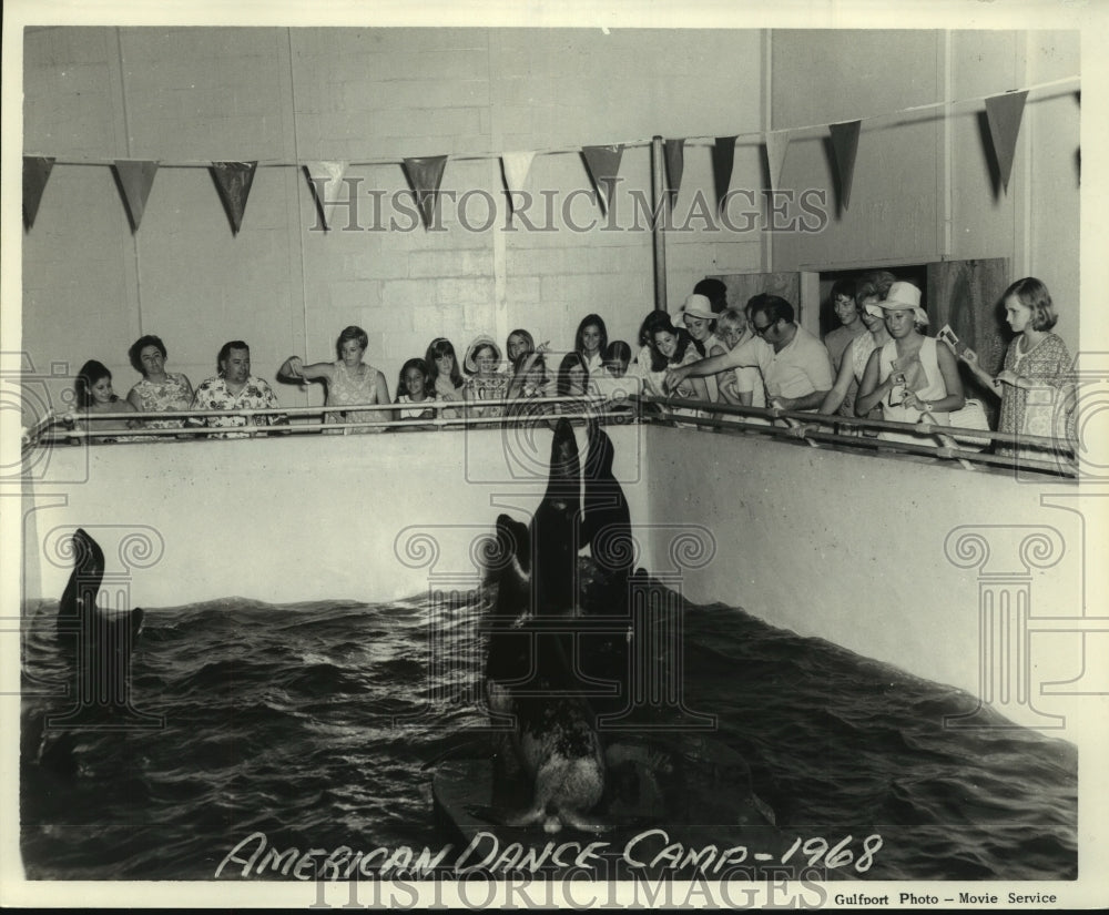 1968 Press Photo American Dance Camp class at Marina - nob23835 - Historic Images