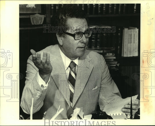1978 Press Photo Attorney General William Guste Jr. - nob23872 - Historic Images
