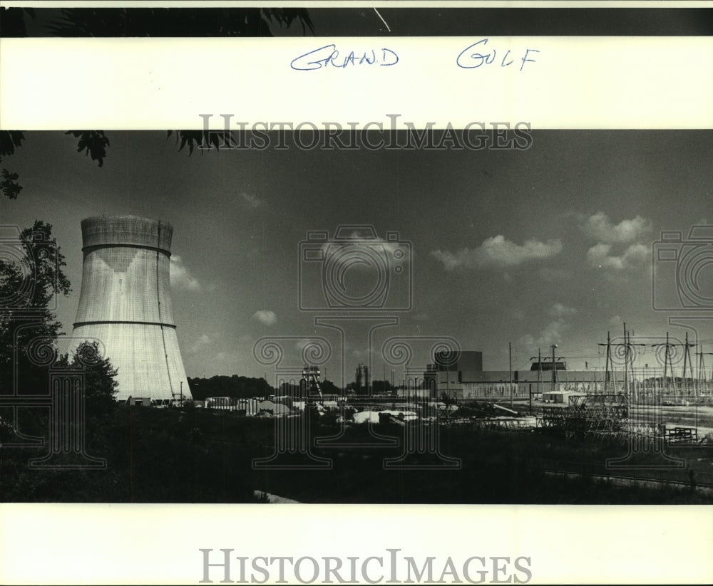 1985 Press Photo The Grand Gulf Nuclear Power Plant in Port Gibson, Mississippi - Historic Images