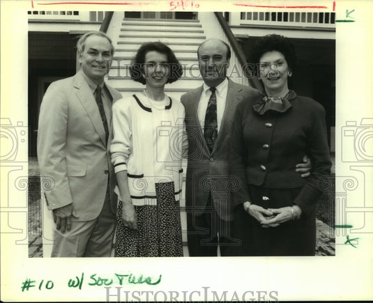 1992 Press Photo Melanie Ghio, Dr. King Goey, Kevin Gravley & Marion Legett - Historic Images