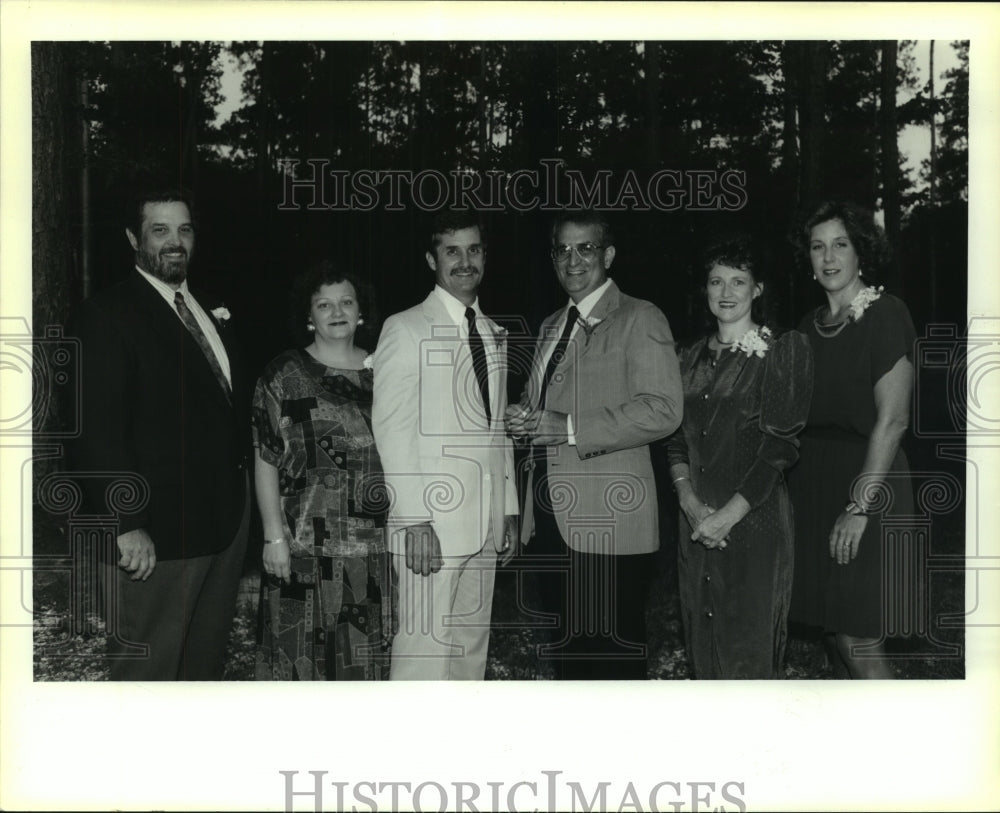 1992 Press Photo The Lacombe Chamber of Commerce Board of Directors - Historic Images