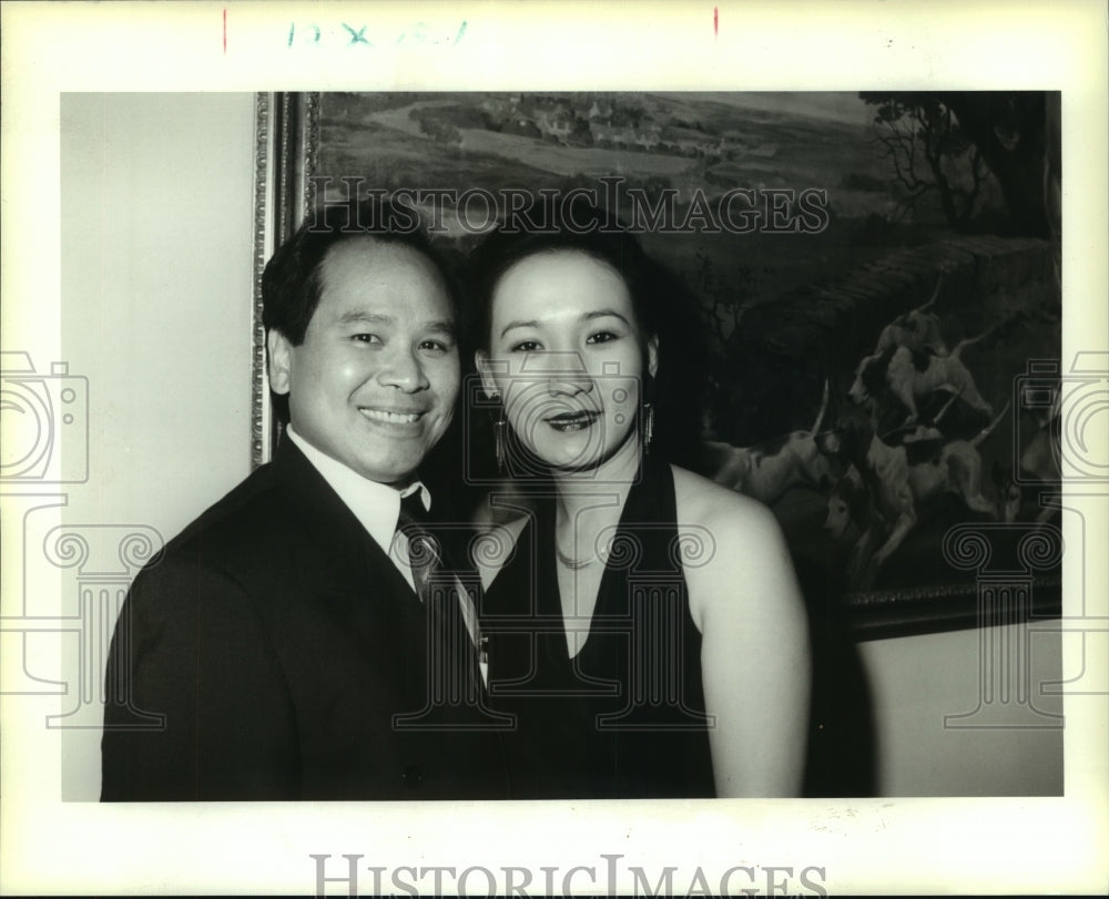 1994 Press Photo Asian Gala attendees Mr. Stanley and Mrs. Inge Hamidjaja - Historic Images