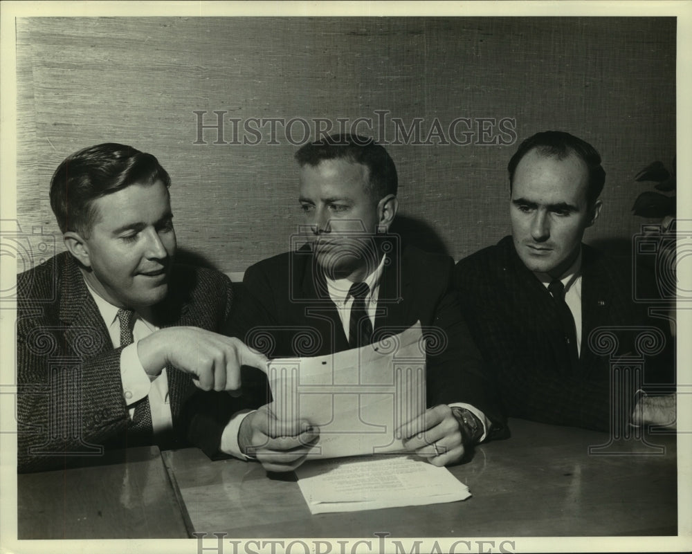 1961 Press Photo Newly elected Officers of the Industrial Editors of Louisiana - Historic Images