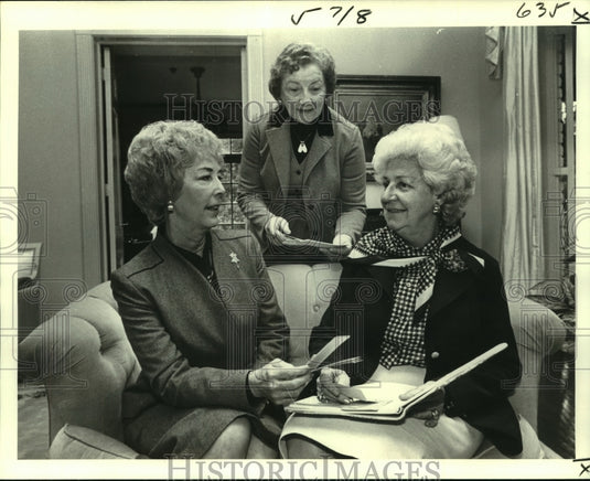 1980 Press Photo Women's Auxiliary of Goodwill Industries Volunteer Services - Historic Images
