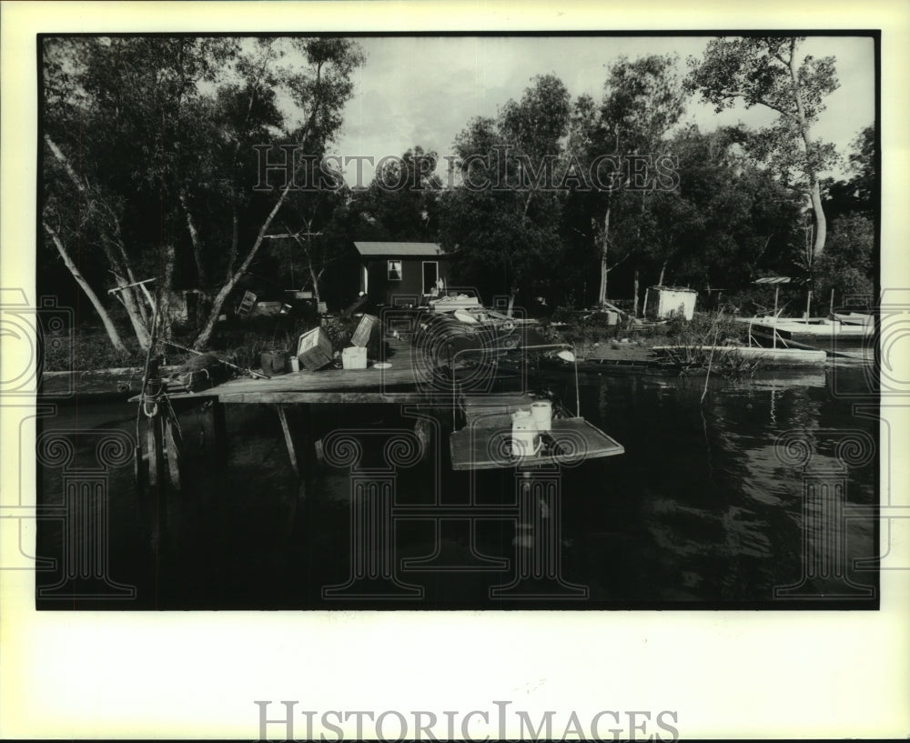 1988 Press Photo The home of Michel Creppel in Grand Pass - nob24400 - Historic Images